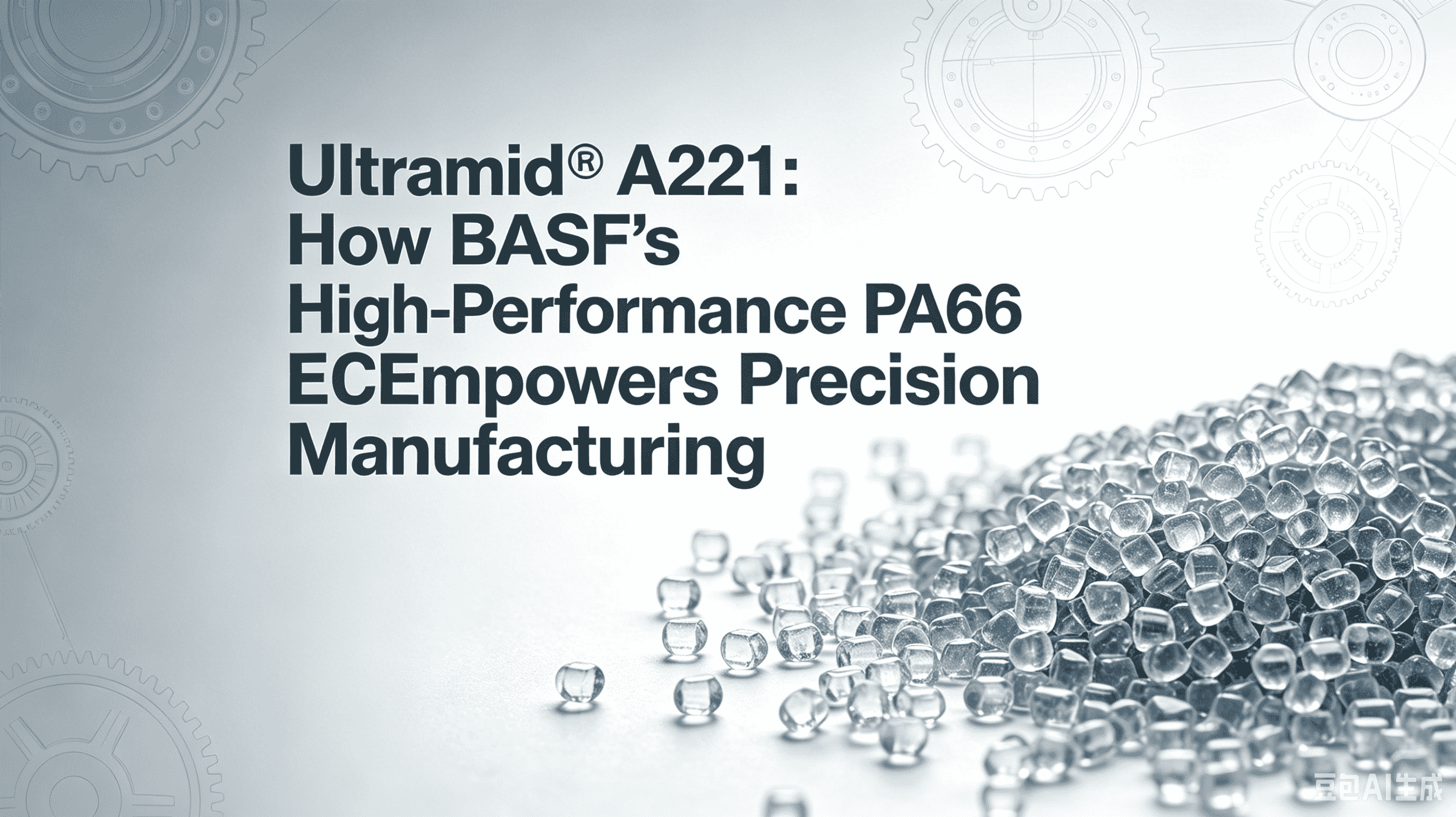 Ultramid® A221: Paano Pinapalakas ng PA66 ang Mataas na Pagganap ng BASF sa Precision Manufacturing
