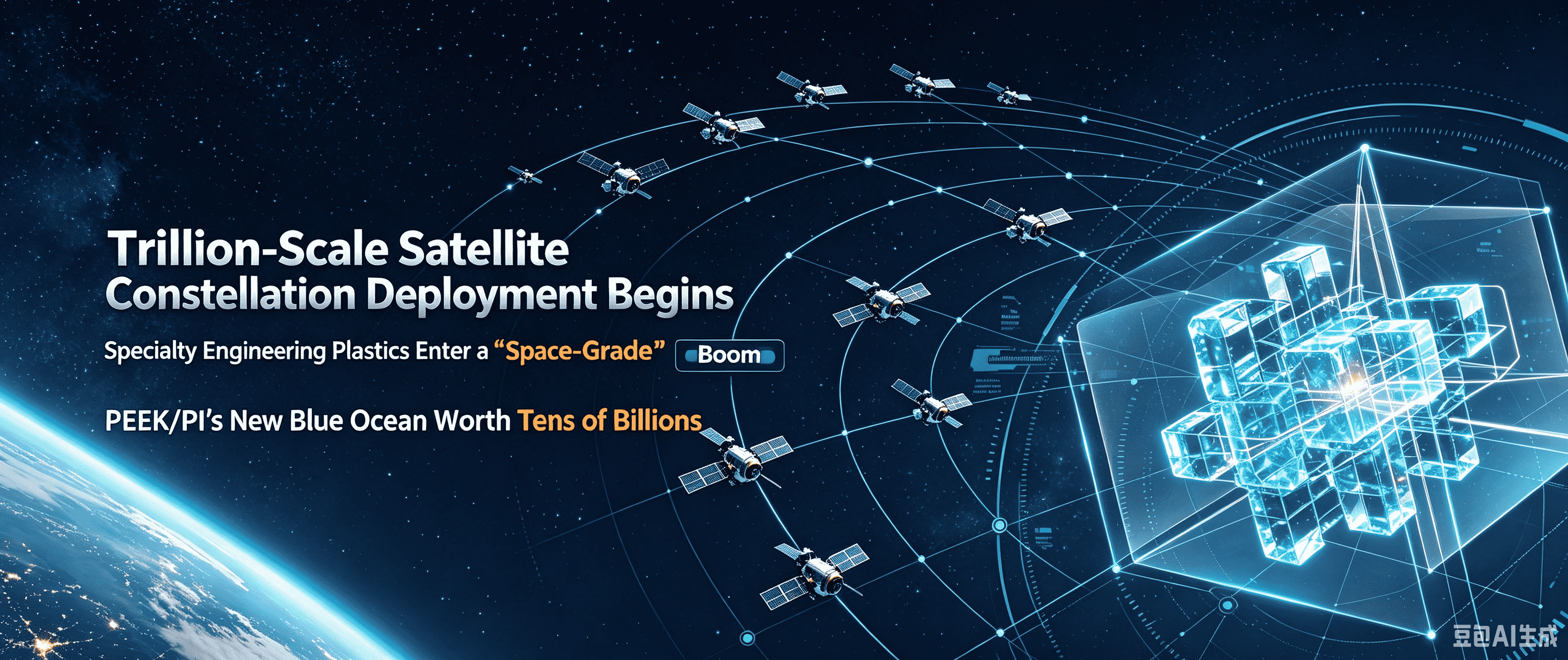 Ang Trillion-Scale Satellite Constellation Deployment ay Nagsisimula: Ang Specialty Engineering Plastics ay Pumasok sa isang 