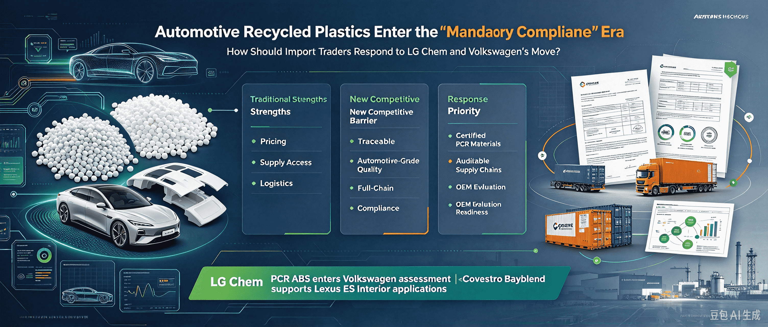 Ang Automotive Recycled Plastics ay Pumasok sa Panahon ng